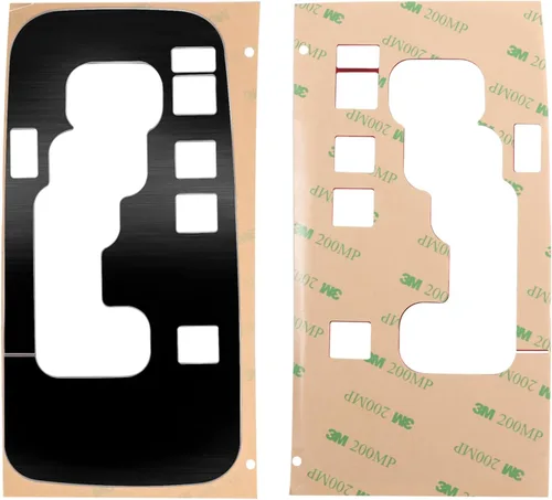 Vista 7 de Cubierta interior, engranaje marco de terminación de aluminio, accesorios para Jeep Wrangler 2011 2012 2013 2014 2015 2016 2017 E-cowlboy, Negro