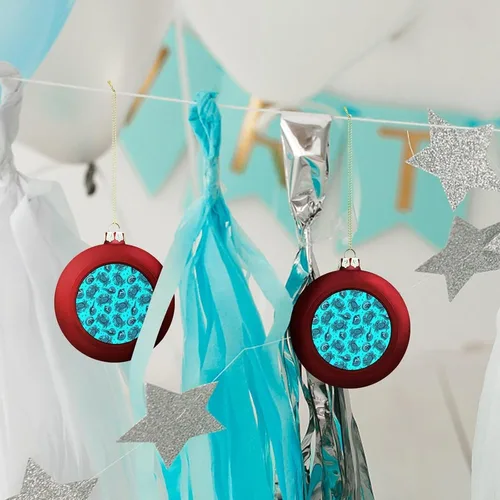 Vista 50 de Boobs Funny Shatterproof Matte Christmas Balls for Tree Wreath Home Decor 1PCS