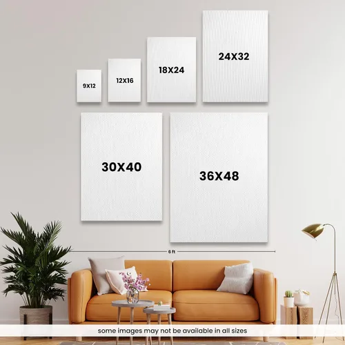Vista 5 de Lienzo decorativo para pared, diseño de colibrí