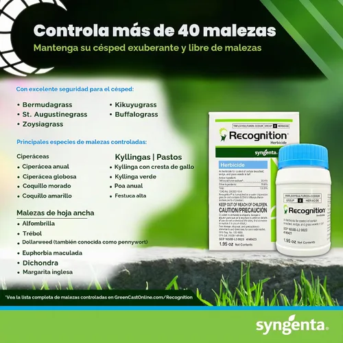 Vista 3 de Herbicida posemergente de reconocimiento. (1.95 oz) Asesino de malezas de gránulos dispersables en agua - Control de malezas posterior a