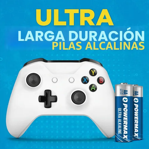 Vista 4 de Powermax 12 pilas AA dobles, paquete de ampollas alcalinas de larga duración para el hogar y la oficina, 10 años de vida útil