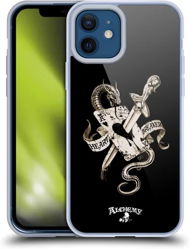 Vista 150 de Head Case Designs Funda de gel con licencia oficial de Alchemy Gothic 13 Dagger Illustration [protección de grado militar] compatible con Apple
