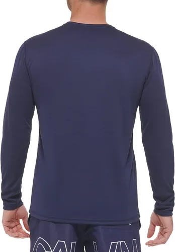 Vista 3 de Calvin Klein Manga larga ligera de secado rápido para hombre, protección UPF 40+