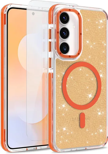 Vista 20 de Funda magnética para Google Pixel 10 Pro XL [compatible con Magsafe] [bonito diseño fluorescente de moda] a prueba de golpes, delgada, translúcida