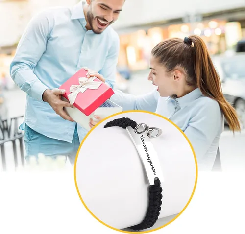 Vista 16 de Pulsera de amor para pareja