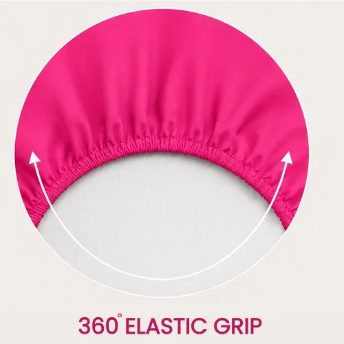 Vista 142 de Sábana bajera ajustable de lujo suave de 600 hilos, 100% algodón egipcio, sábana bajera ajustable individual con elástico alrededor, se adapta a