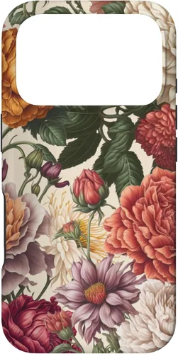Vista 30 de Cute Flowers Vintage Botanical Floral Illustration Women Case for iPhone 17