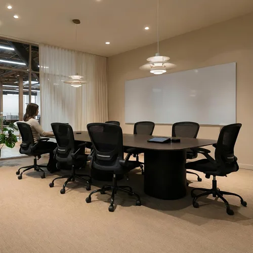 Vista 8 de EUREKA ERGONOMIC Sillas de escritorio de oficina en casa, silla de escritorio ergonómica con ruedas, silla de computadora con malla transpirable