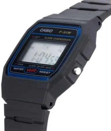 Vista 3 de Casio F91W-1 reloj deportivo informal