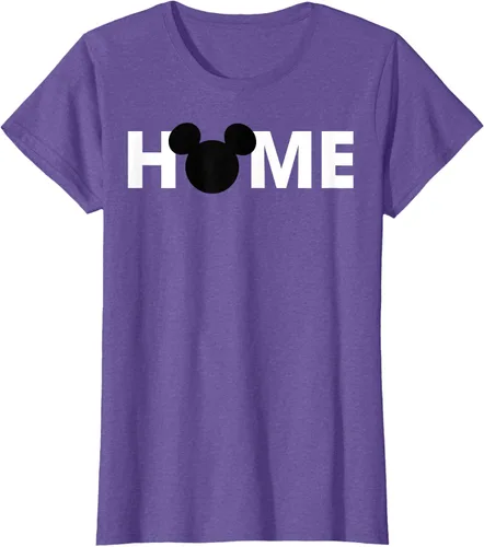 Vista 23 de Disney Mickey And Friends Mickey Silhouette Home - Camiseta, gris, S Gris Oscuro