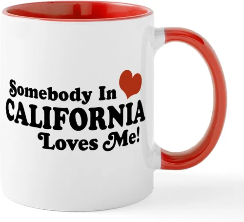 Vista 111 de CafePress Taza de café de cerámica de 11 oz (11.0 fl oz) de San Francisco Blanco - Taza San Francisco