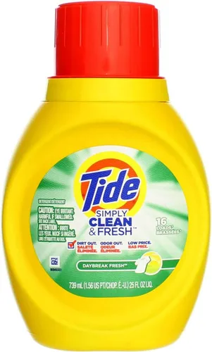Vista 5 de Tide Hec Simply Clean and Fresh Daybreak - Detergente líquido para ropa, 25 onzas
