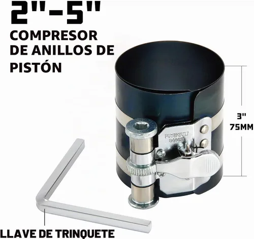 Vista 2 de Compresor de anillo de pistón Powerbuilt 648433