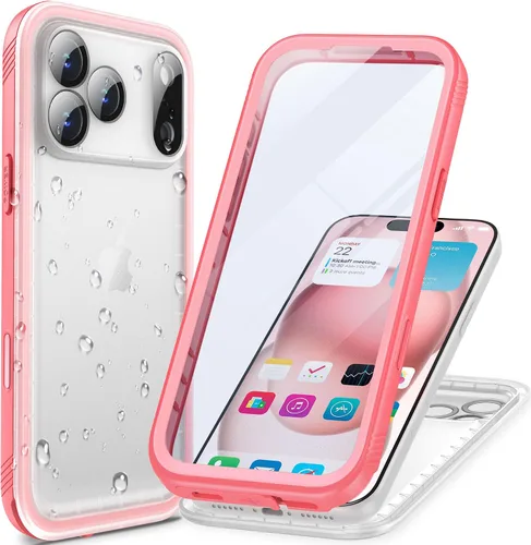 Vista 83 de Cozycase TOP - Funda impermeable militar IP68 para iPhone XR, resistente 360 a prueba de golpes, cuerpo completo, con protector de cámara