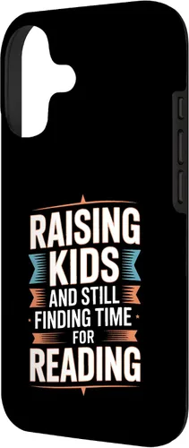 Vista 2 de Raising Kids and Still Finding Time for Reading Case for iPhone 17