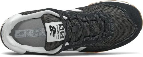 Vista 3 de New Balance Tenis clásicos 515 V3 para hombre, talla 7 X-Ancho, NegroNb White