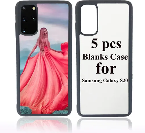 Vista 9 de JUSTRY Funda protectora para Samsung Galaxy A20/A30, de goma suave, antihuellas, antihuellas, antideslizante, para bricolaje, 5 unidades FUNDA