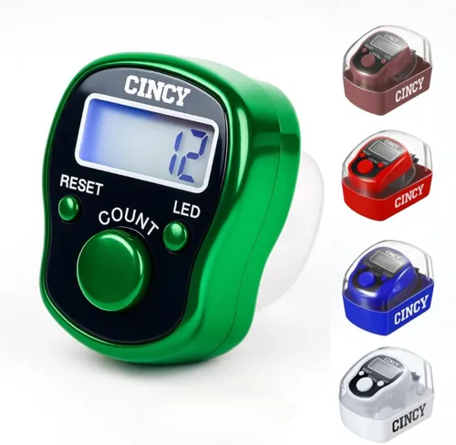 Vista 11 de CINCY Contador de clic con led multicolor