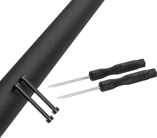 Vista 2 de Accesorio de tornillo compatible con Garmin Forerunner 235 Smart Watch, 2 piezas de acero inoxidable tornillos de repuesto herramienta de extracción