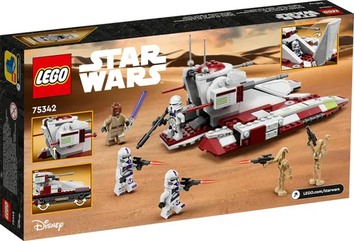 Vista 9 de Lego Star Wars Tanque de Combate Fighter de la República (75342)