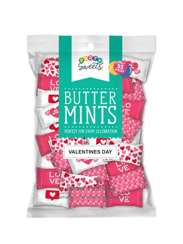 Vista 40 de Party Sweets Let's Party Buttermints de Hospitality Mints, Appx 300 mentas, bolsas de 7 onzas (paquete de 6) Gluten Free & Kosher, Quality you can