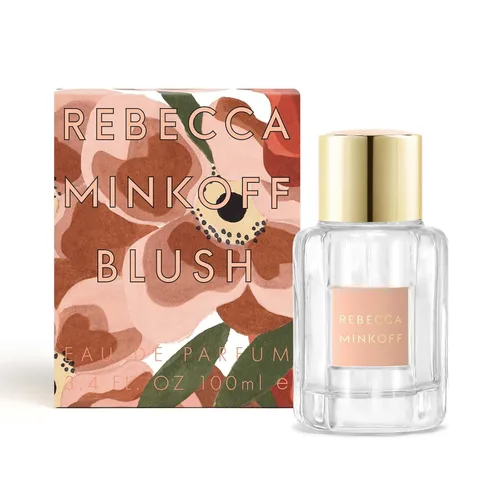 Vista 9 de Rebecca Minkoff Rubor, fragancia brillante y femenina, Eau de Parfum para mujer, notas de bergamota, jazmín y vetiver, perfume de larga duración