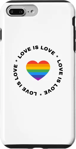 Vista 9 de iPhone 15 LGBTQ Community Lesbian Gay Bi Trans Love Is Love Culture Case