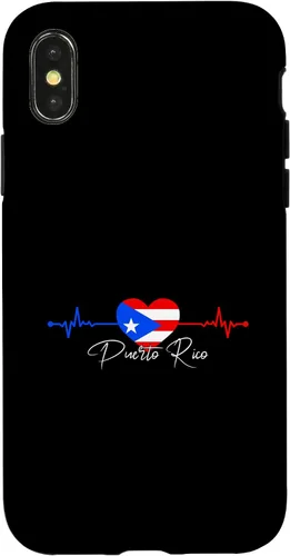 Vista 5 de Puerto Rico Boricua Heartbeat - Carcasa para iPhone 17