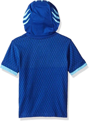 Vista 2 de PJ Masks Boys Little Gekko and Catboy Hoodie Sweatshirt with Mesh Mask