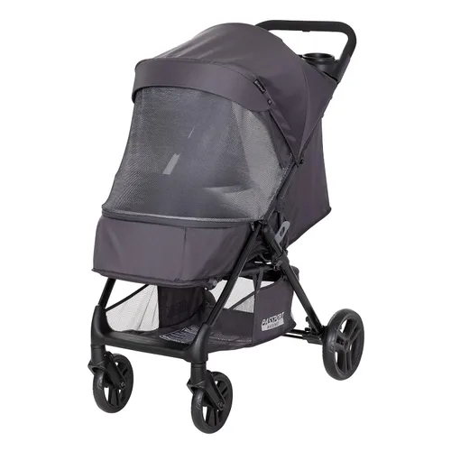 Vista 3 de Baby Trend Passport® Carrito con Silla de Paseo, Cielo Plateado plateado (Silver Sky)