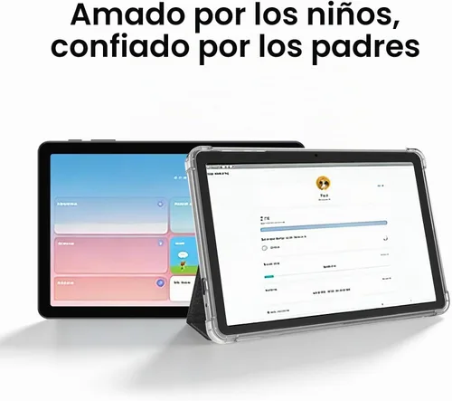 Vista 5 de COLORROOM Android16 Tablet,10inch Tablet with Case, Octa Core CPU,Blue