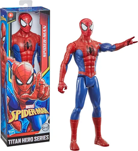 Vista 2 de Marvel Titan Hero Series Spider-Man Figura de acción de 12 pulgadas con puerto Fx