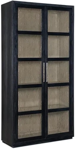 Vista 2 de Hooker Furniture Comedor Linville Falls Shou Sugi Ban Curio Gabinete