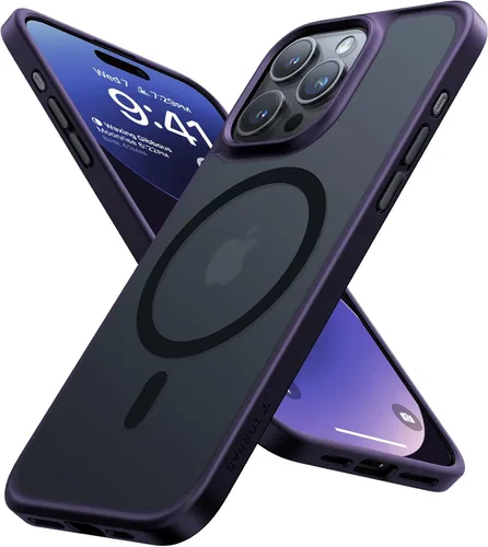 Vista 20 de TORRAS Funda magnética a prueba de golpes para iPhone 12 Pro / iPhone 12, [probada contra caídas de grado militar] [compatible con MagSafe]