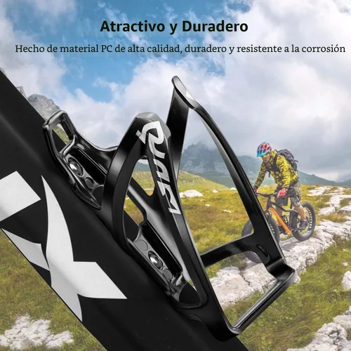 Vista 4 de Suruid Portabotellas de agua para bicicleta, ultraligero, soporte universal para botellas de bicicleta, ciclismo, MTB, bicicletas