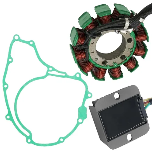 Vista 7 de Caltric Junta de estator y regulador compatible con Honda Trx300 Trx-300 Fourtrax 300 1993-2000