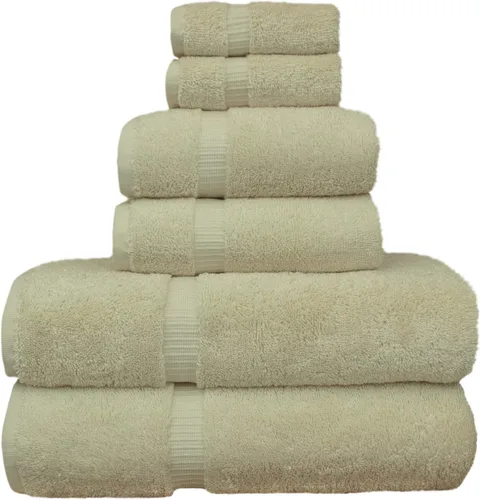 Vista 25 de Colección Luxury Hotel & Spa Altamente Absorbente, Secado Rápido 100% Algodón Turco 700 GSM, Toalla Eco Amigable, para Baño Borde Dobby Toalla