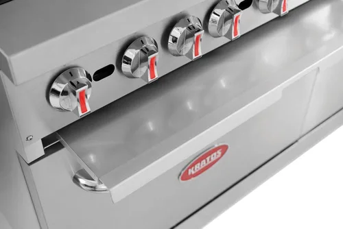 Vista 8 de Kratos Cocina de gas comercial y horno - 10 quemadores y 2 hornos