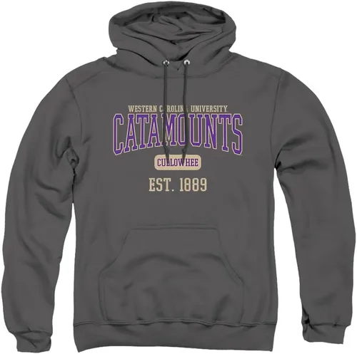 Vista 261 de LOGOVISION Colección de sudaderas con capucha unisex con diseño oficial de Collegiate Est. Date para hombres y mujeres