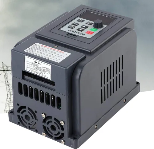Vista 7 de ViaGasaFamido VFD Inversor Variable Frecuencia Drive 1 Fase 220V Entrada 3 Fase 380V Salida AT4-1500X 400Hz 8A Controlador de velocidad del motor