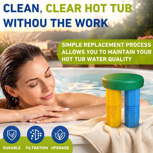 Vista 7 de Cartucho mineral y bromo compatible con el sistema flotante Frog Serene