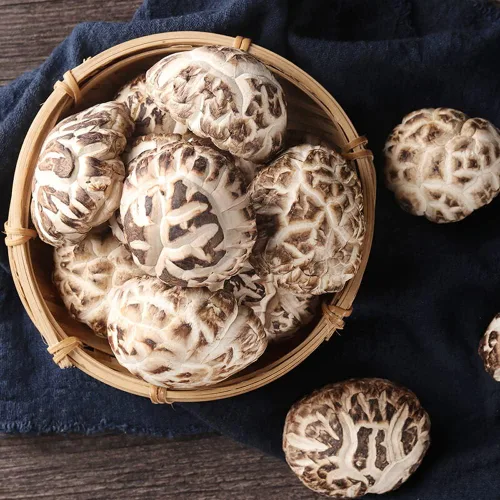 Vista 2 de Hongos Shiitake; Hongo Premium; Setas Shiitake Orgánicas Secas Micológicas,Champiñones Shiitake Premium secos (Hua gu-8.82 oz(0.55 libras))