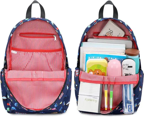 Vista 36 de CAMTOP - Conjunto de mochila y lonchera con estampados divertidos para niños de preescolar y primaria), Y0058-2