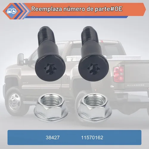 Vista 2 de Perno delantero para puerta trasera para Chevy Cadilac GMC 1999-2014