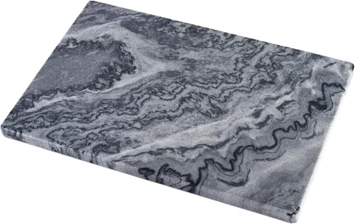 Vista 29 de Koville Tabla de cortar de mármol para cocina, tabla grande de quesos de losa de mármol de 16 x 12 pulgadas, tabla de servir rectangular