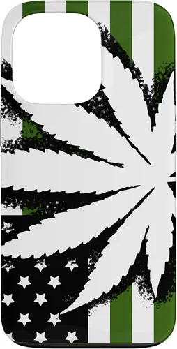 Vista 10 de American Weed Flag 4:20 Cannabis Pot Marijuana Stoner Gift Case for iPhone 17