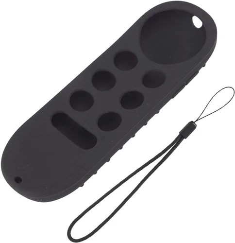 Vista 9 de Plplaaoo Funda de silicona para Chromecast con Google TV - Funda protectora para control de voz 4K - Funda de repuesto para control remoto de TV