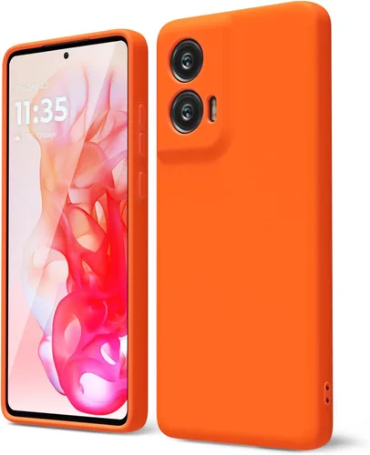 Vista 51 de oakxco para Motorola Moto G Stylus 5g 2021 Funda de teléfono de silicona líquida, delgada y suave, de goma de caucho, TPU, cubierta simple y lisa