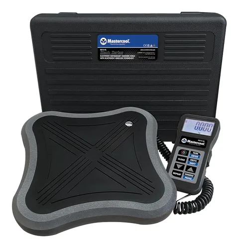 Vista 4 de Mastercool 98210-A Báscula electrónica de refrigerante, color negro
