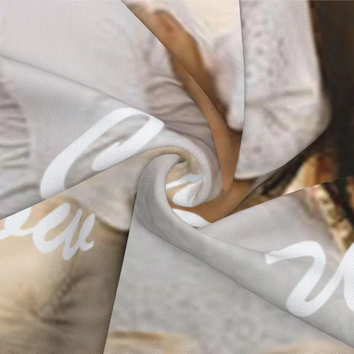 Vista 5 de Funda de almohada personalizada con texto de imagen, funda de almohada personalizada, funda de almohada personalizada, regalos de recuerdo para lino